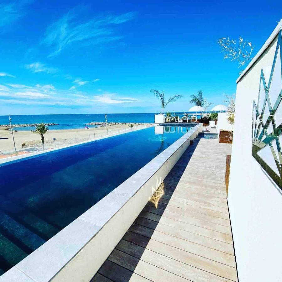 Le Majestic Residence Le Mind Vue Mer Exceptionnelle Grande Terrasse Privee Piscine Partagee Sur Le Toit Hyper Centre Ла Гранде-Моте Екстериор снимка